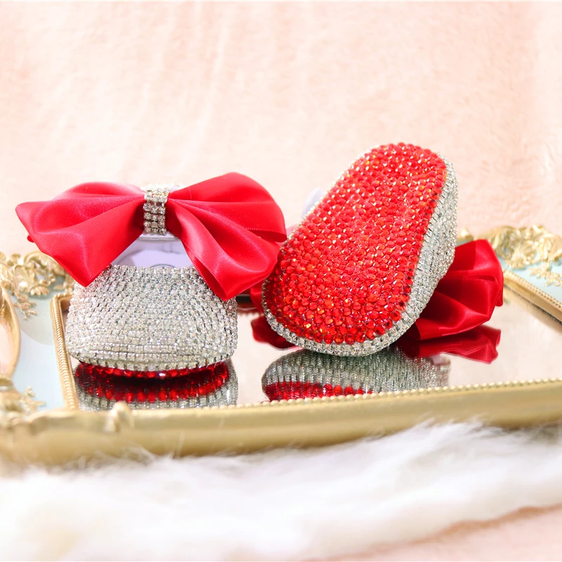 Dollbling красная подошва мама девочка балерина сверкающая Кристалл Королева