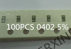 100 шт. 5% 0402 33R 33ohm 1/16 Вт новый в наличии | Электронные компоненты и принадлежности