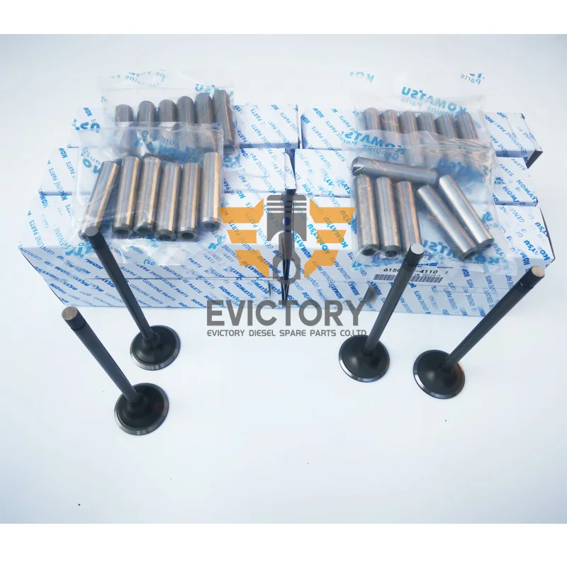 Для Komatsu 6D125 SA6D125E 2 набор для ремонта двигателя|piston ring set|piston setpiston |