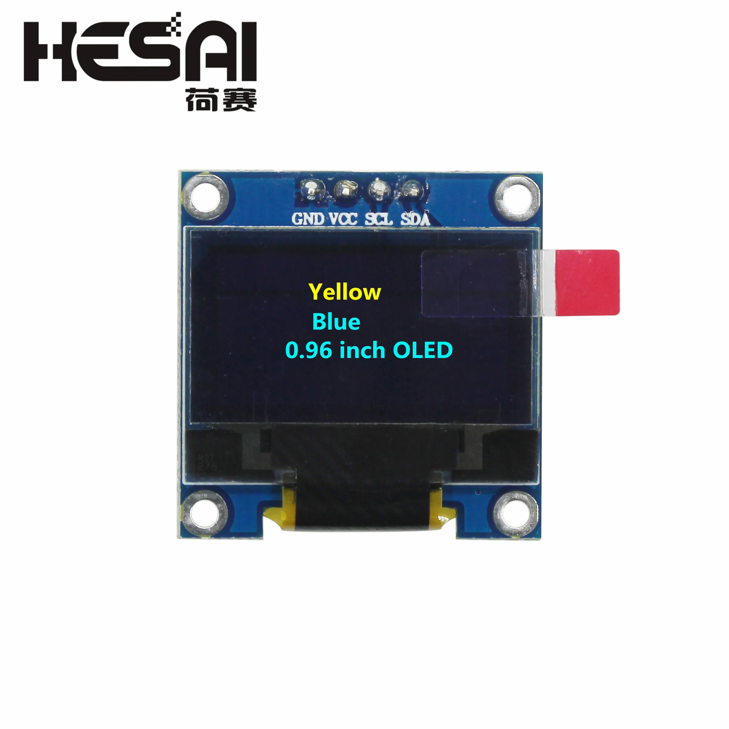 Модуль OLED дисплея 0 96 дюйма 128x64 синий/белый/желтый синий IIC общаться для arduino Diy
