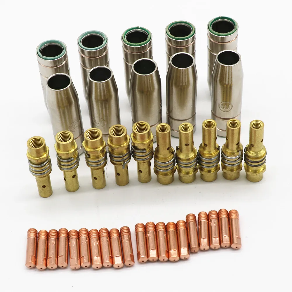 

SUIT CO2 Mig Mag welding torch 15AK contact tip holder gas nozzle 0.8 1.0