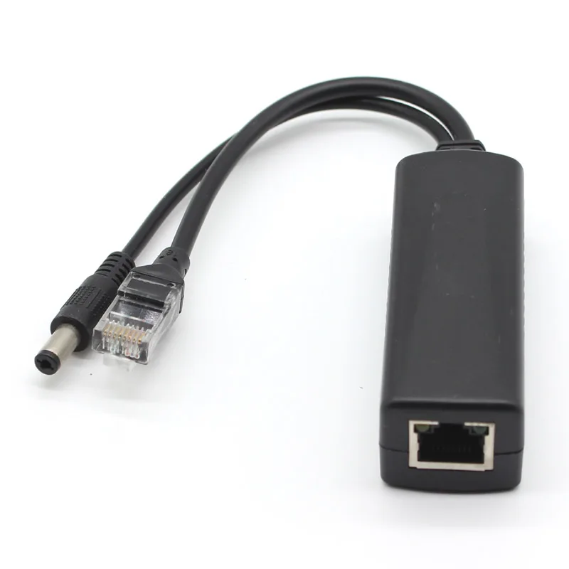 X2pcs разделитель POE IEEE 802.3AT Стандартный 12V/1A-2A DC Выход DC48-52V Вход для CCTV ip-камера