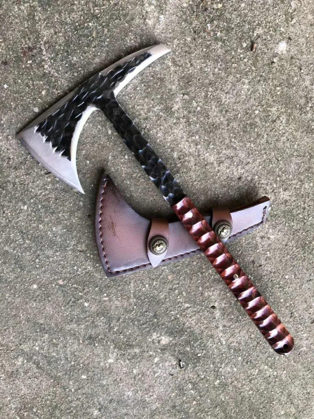 Yeelong на заказ ручной работы Тактический топор TOMAHAWK викинга топор для кемпинга