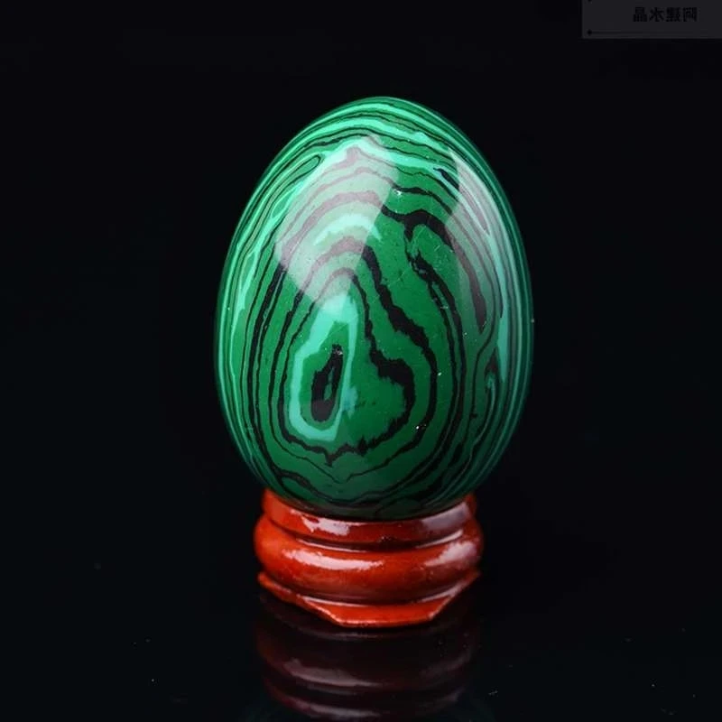 

Натуральные яйца малахита с деревянной основой, натуральный камень и кварцевый хрустальный шар, терапевтическая чакра шарики для украшени...