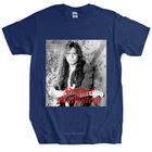 Мужская брендовая футболка мужской подарок Топы для мужчин модные Ингви Мальмстин гитары Комплект из черной кофты с длинным рукавом Свободные топы для его размера плюс футболку