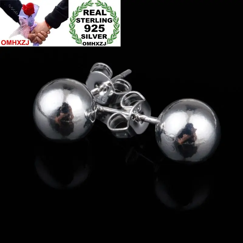 

OMHXZJ/оптовая продажа; Модные женские вечерние серьги-гвоздики из стерлингового серебра 925 пробы; Подарок на свадьбу; YE69