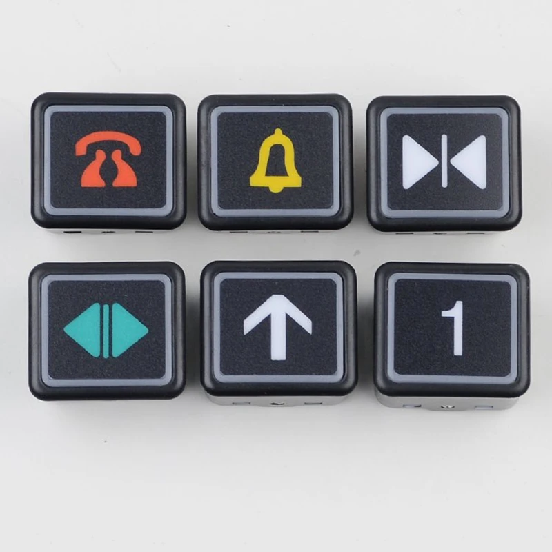

5pcs/lot Elevator Push Button DL-PO2 Number Lift Part DB277