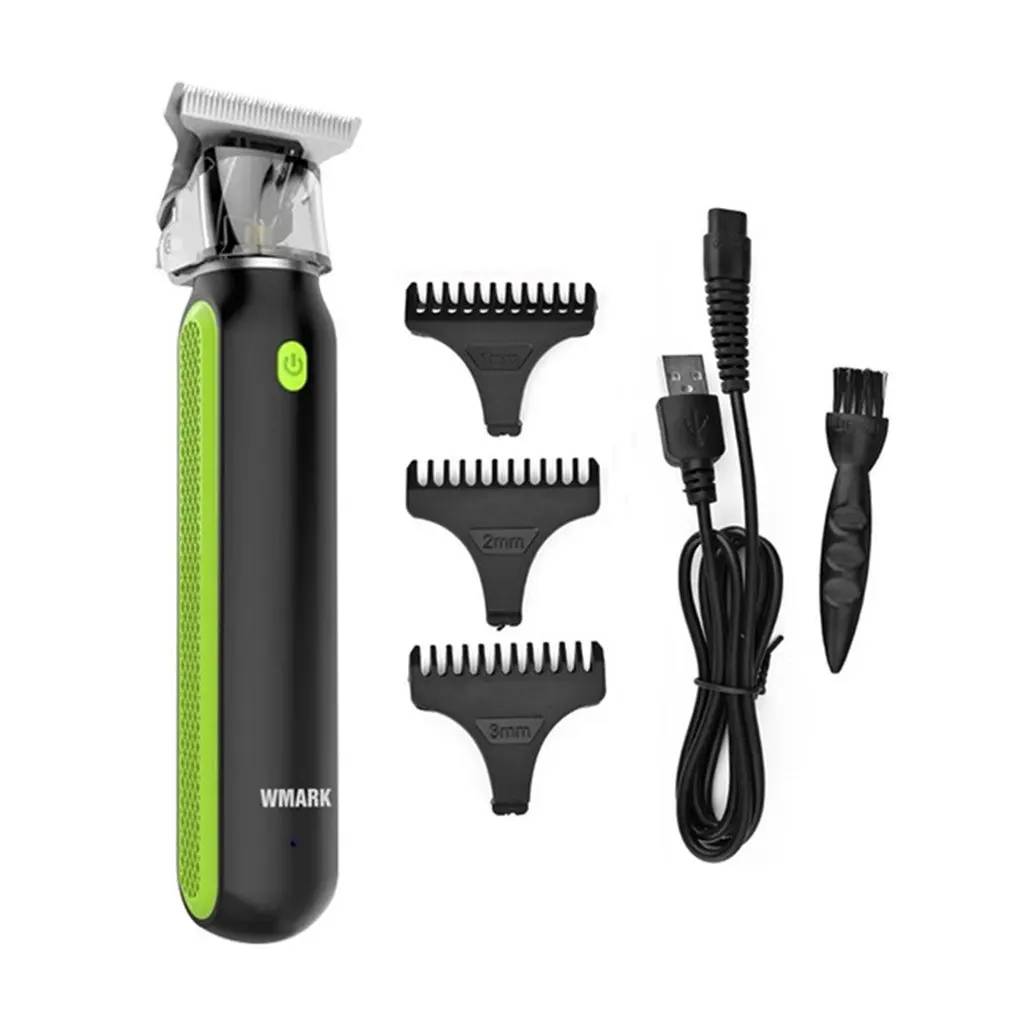 

Professional Rechargeable Detail Trimmer Electric Hair Clipper Hair Salon Barber Scissor T-style Wide Blades