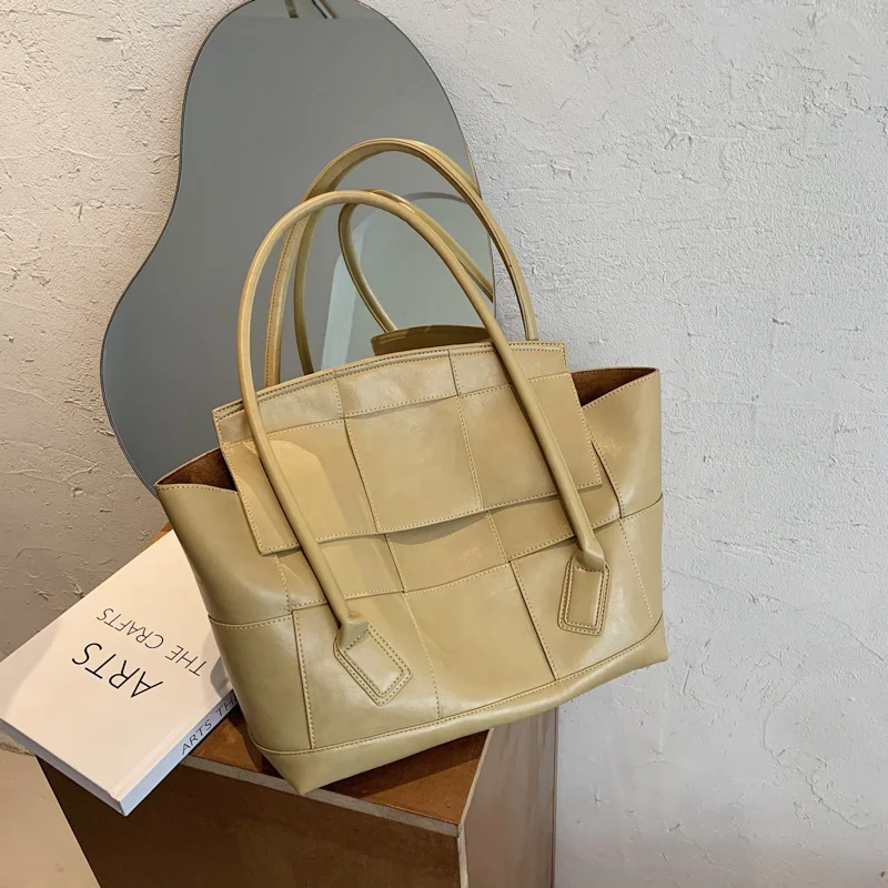 

Large PU Leather Shoulder Bags 2021 Women's Bag Trend Elegant Handbags Female Travel Totes Lady Fashion Hand Bag Designer