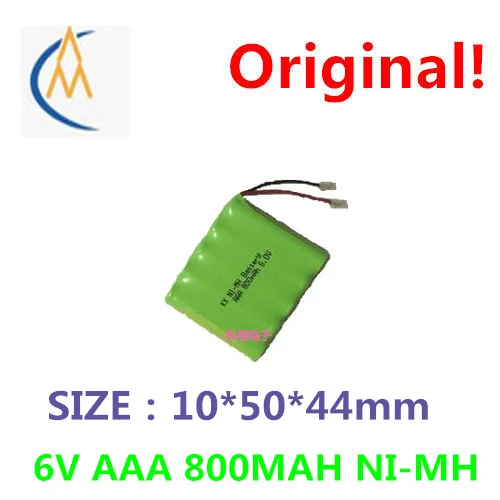 

Совершенно новые оригинальные AAA 800 мАч 6 в nimh батареи NI - MH PCB медицинское оборудование игрушки