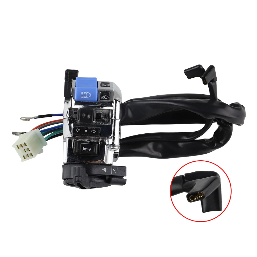 Flypig 2X 7/8 ''руль мотоцикла управление рожком сигнал поворота фара