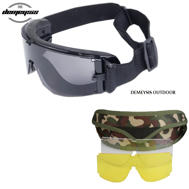 Военные тактические очки военные солнцезащитные с УФ защитой Защитные Уличные