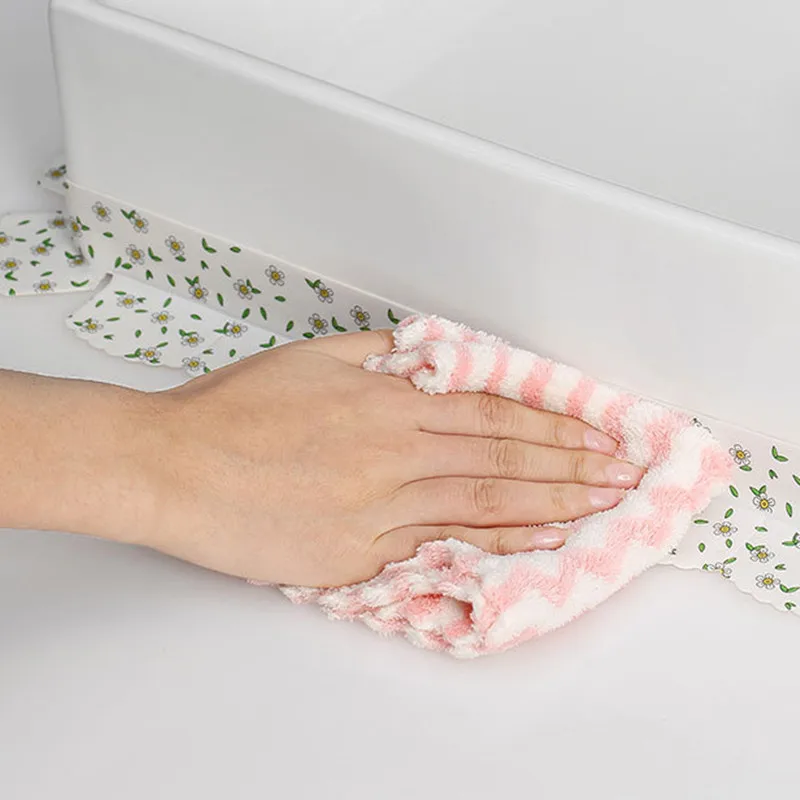 Водонепроницаемая Ванная комната раковина туалет уплотнительная полоса ПВХ