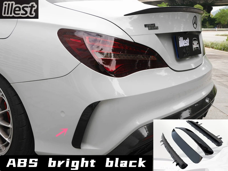 Набор для декорирования бампера из углеродного волокна Mercedes AMG CLA W117 решетки