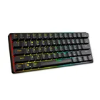 Новый GK61 Swappable 60% RGB клавиатура настраиваемый комплект печатная плата Монтажная пластина чехол геймер механическое ощущение клавиатура игровая RGB клавиатура