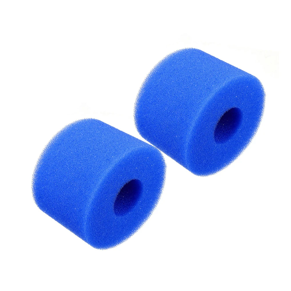 

2pcs Filter Sponges Swimming Pools Tube Filter Cartridge Reusable 10.8*7.3 cm Suitable For Bubble Jetted Pure-Spas Tools