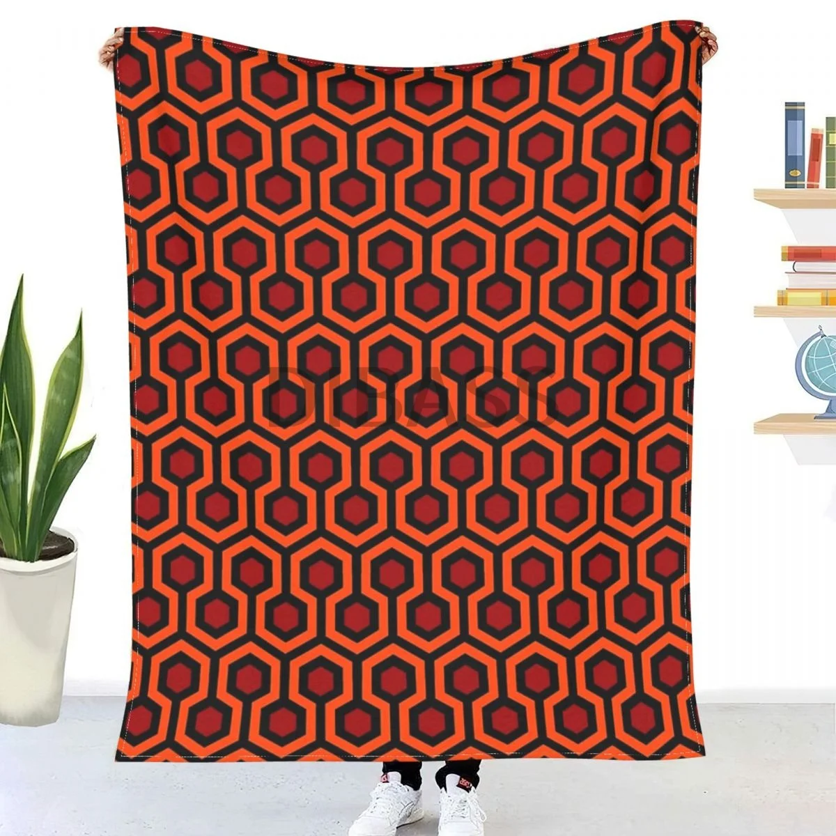 

The ShiningDoctor Sleep - Overlook Carpet Pattern Comforter 3D Printed Flannel Throw Blanket