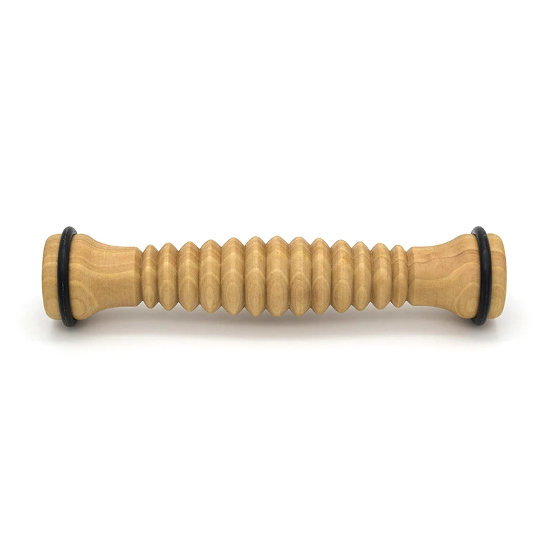 

Wooden Foot Roller Wood Care Massage Reflexology Relax Relief Massager Spa Gift Anti Cellulite Health Foot Massager Roller