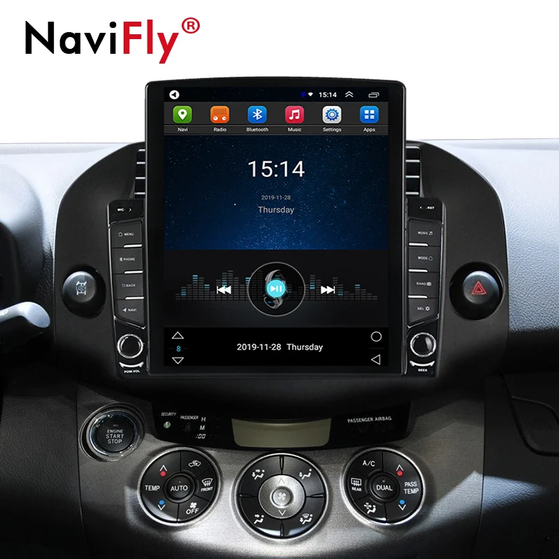 Автомобильный мультимедийный плеер 4G IPS DSP 9 7 &quotAndroid 0 gps для Toyota RAV4 2005 - 2013 dvd