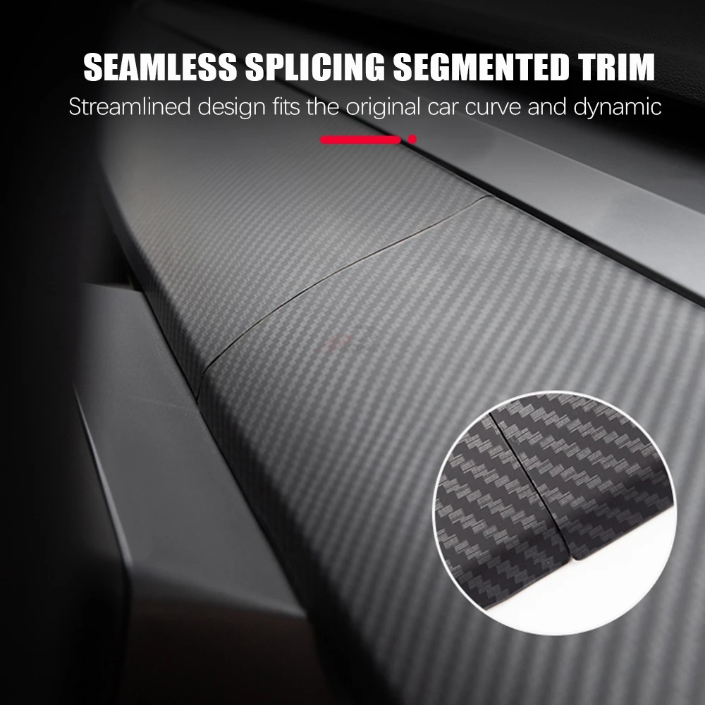 SPEEDPARK для модели 3 модель Y углеродное волокно обмотка приборной панели