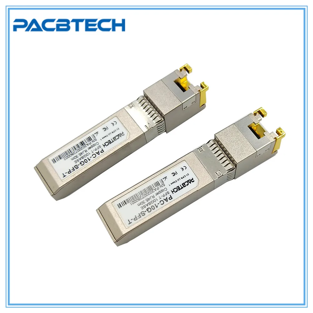 10G RJ45 медный SFP модуль 10GBase-Tx Ethernet оптоволоконный FTTH совместимый с переключателем