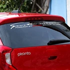 90*12 см переднее заднее лобовое стекло автомобиля для Kia Picanto персонализированные автомобильные аксессуары Стильные наклейки