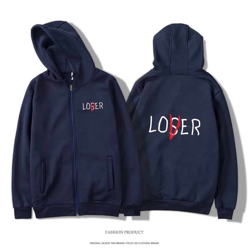 

New It Loser Sweatshirt Men Women The Losers Club Hoodies Casual Unisex Loser Club Sweatshirts Hoodie Loser Lover Plus size
