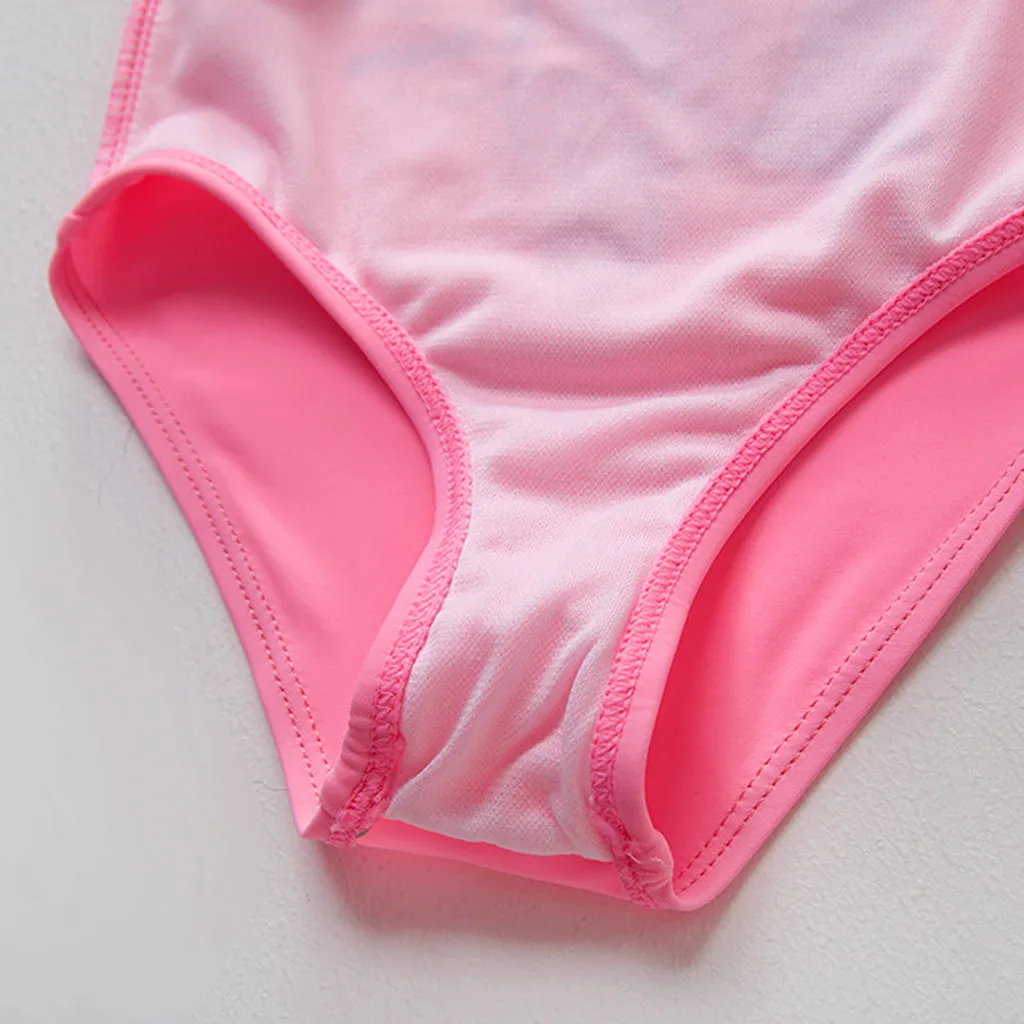 Цельный купальник для девочек 2020 детский летний купальный костюм с