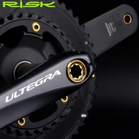 risk m20x8 titanium alloy bike crank cover road mtb bicycle chainwheel bb crank arm cover bolt screw for deorextslxxtrutda