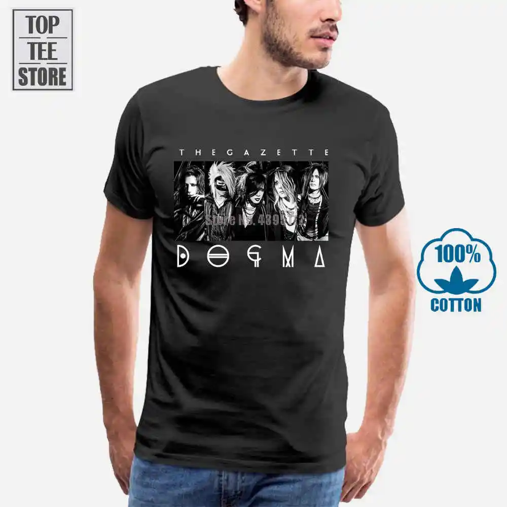 The Gazette Dogma Japan Metal Rock Band черная футболка Размер Xs S M L Xl 4Xl|t shirt|black t shirtrock band |