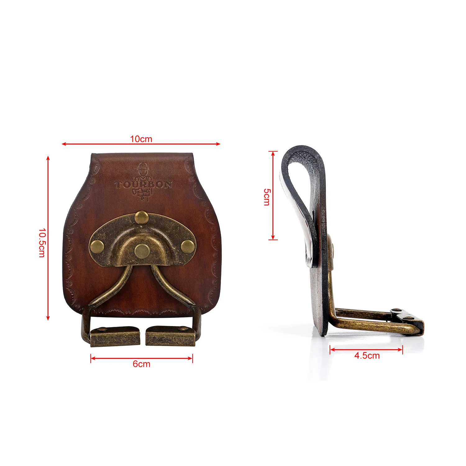 Дешево Tourbon подвесной шарнирный держатель молотка из натуральной кожи поворотный топорик кобура для мастерской Холщовый кожаный ремень для инстр...