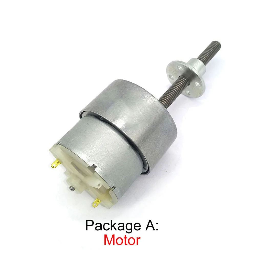 Электродвигатель длинный вал для мотора постоянного тока 6 в 12 В резьбовой