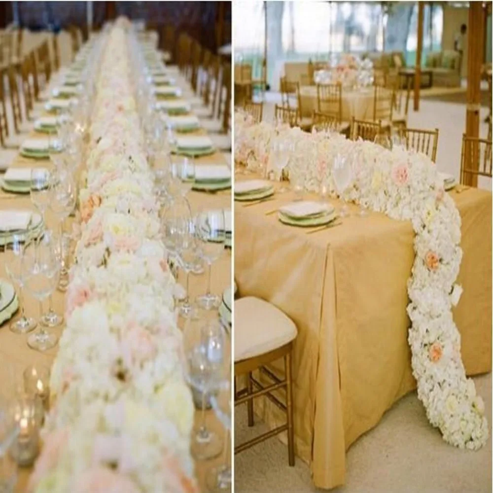 Новое поступление элегантные искусственные цветы свадебные центральные части