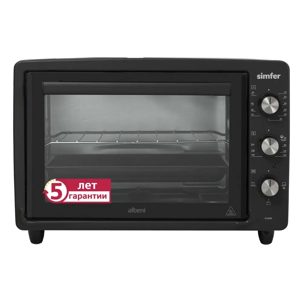 Мини печь духовка Simfer M3426/16 Albeni Comfort с автоотключением | Бытовая техника