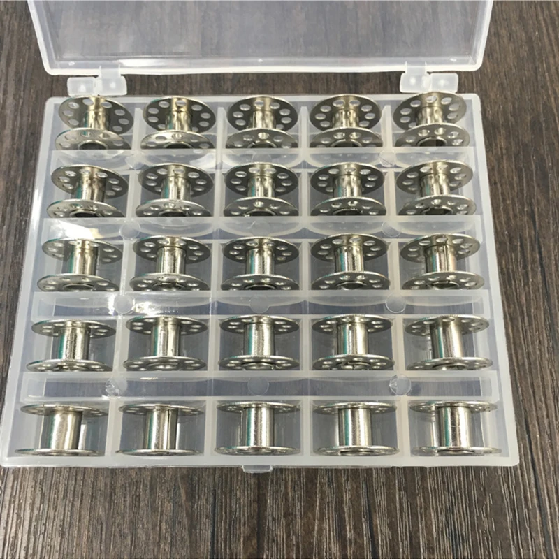 Набор катушек для швейной машинки чехол шпулек аксессуары шитья 10/25 шт. | Дом и сад