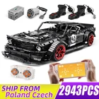 MOULD KING 13108 модель автомобиля, игрушки, модель модели автомобиля, Mustang Hoonicorn с функцией двигателя, Детская модель автомобиля, строительные блоки, игрушка