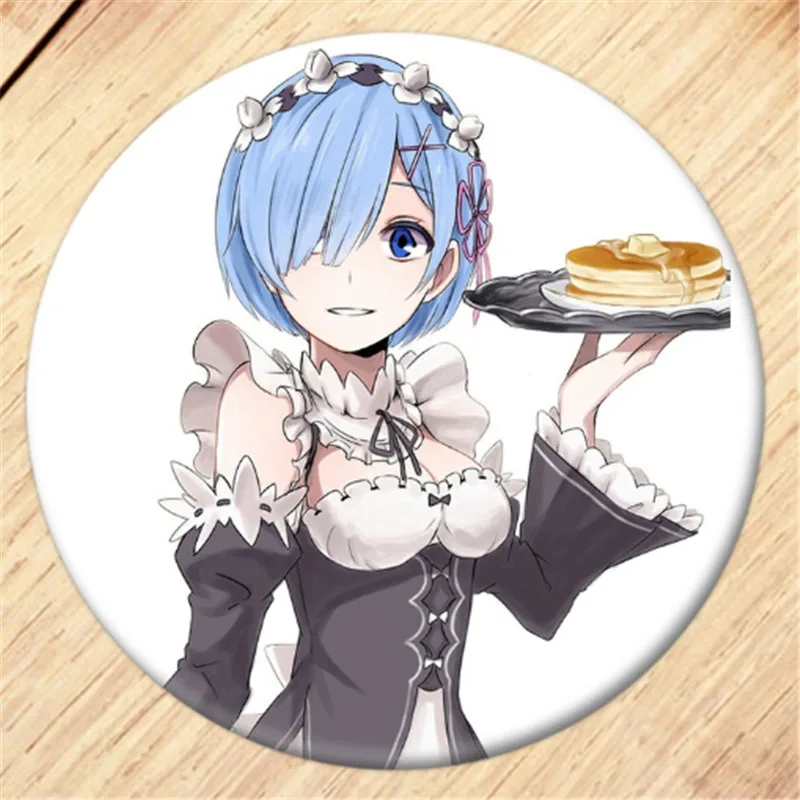 Free Shipping Anime Re:Life in a different world from zero Brooch Pin Badge Accessories For Clothes Backpack Decoration B009 |