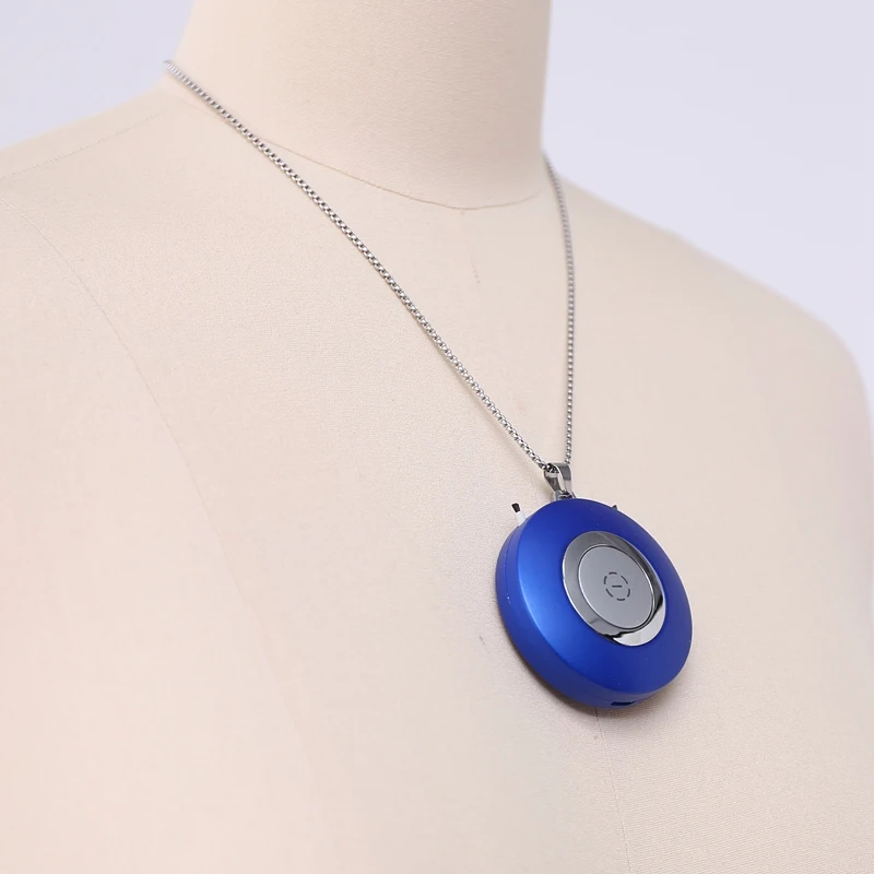 

Mini Wearable Air Purifier Necklace USB Personal Negative Ion Generator