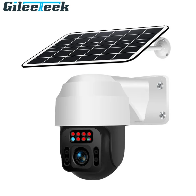 outdoor wireless solar ip camera q2 4gwifi wireless monitor 4g sim card 1080p hd solar panel outdoor monitoring home security free global shipping