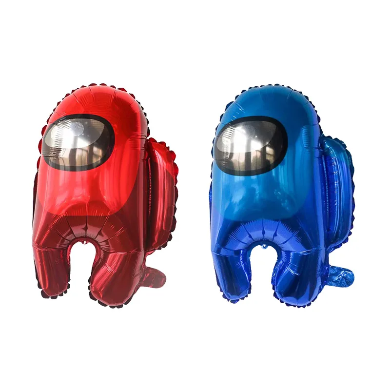 

50Pcs New Design Among Us Balloons Cartoon Among us Party Ballon Baby Shower Birthday Party Decorations Kids Toy Globos Supplies