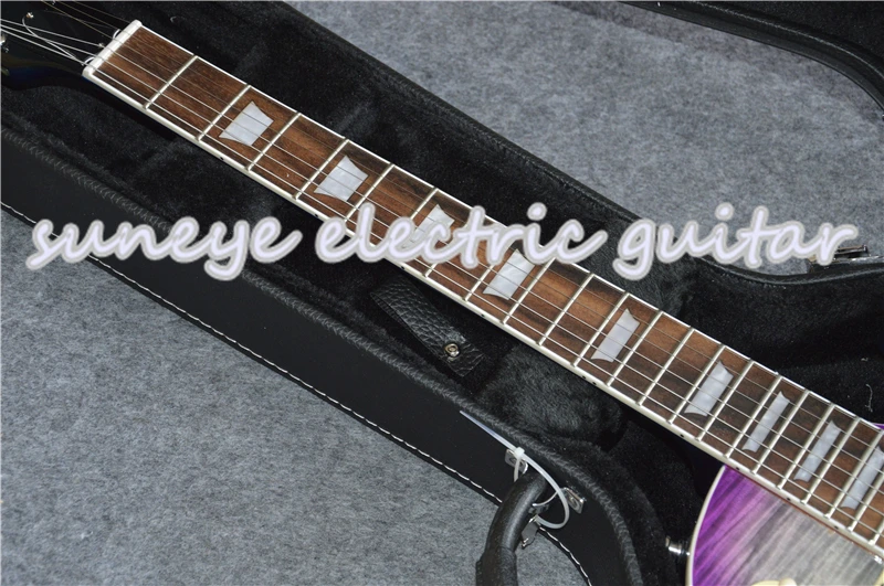 Suneye стандартная электрогитара твердая гитара из красного дерева корпус