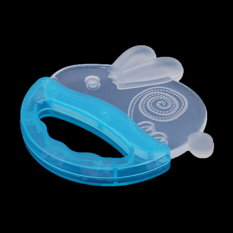 

1PC Safety Teether Bear For Babies Rabbit Shape Food Grade Silicone Soother Teether Teething Molar Chewable Pacifier