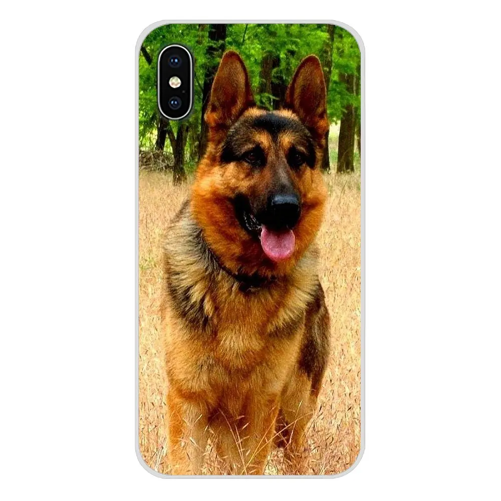 German shepherd Malinois For Xiaomi Mi4 Mi5 Mi5S Mi6 Mi A1 A2 5X 6X 8 9 Lite SE Pro Max Mix 2 3 2S Transparent TPU Case Cover | Мобильные