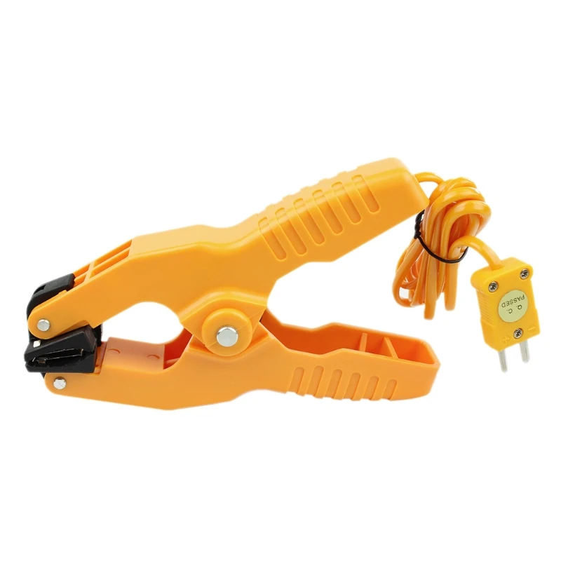 Тип K Зонд термопары Температурный зажим свинцовый датчик трубный Диагностика |