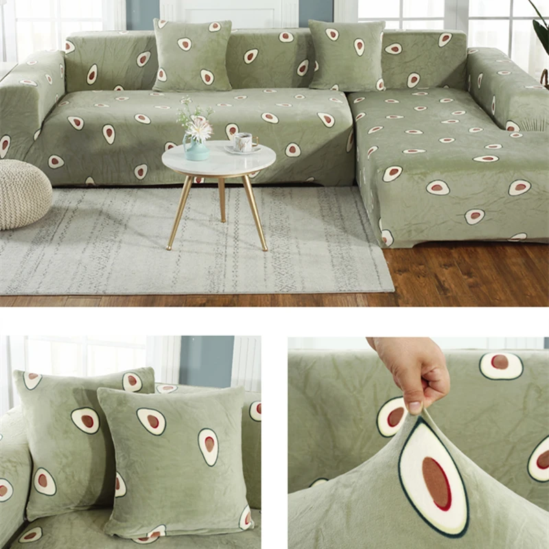 Новый Популярный плюшевый мягкий эластичный чехол для дивана из хлопка