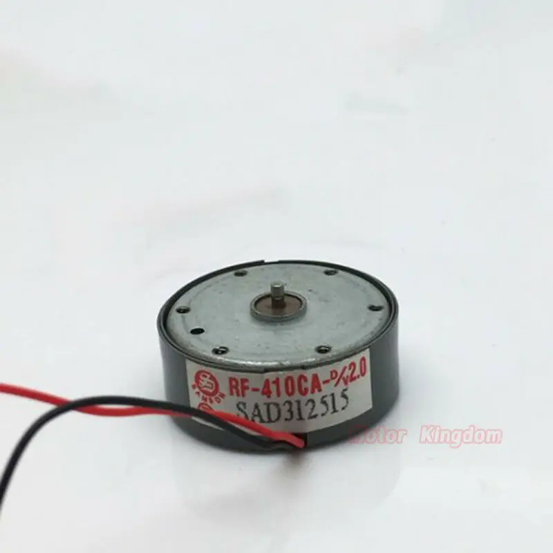 RF 410CA ультратонкий микро круглый мотор шпинделя для CD DVD плеера DC 1 5 V 5V 2V
