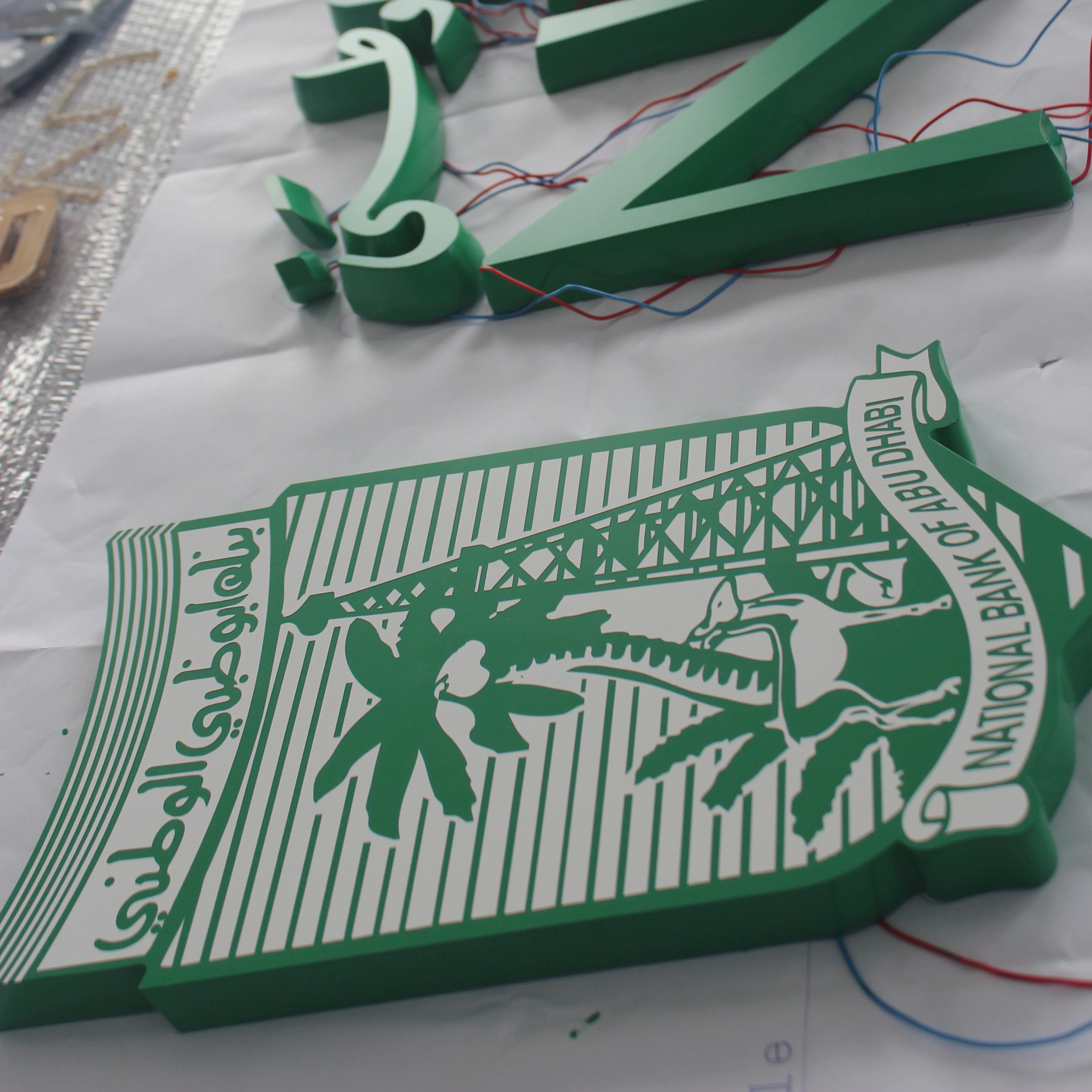 3d logo acrylic sign plastic letter LED outdoor signage customized alphabet | Освещение