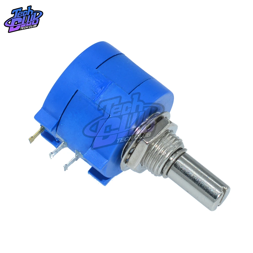 1 шт. прецизионный многооборотный потенциометр 3590S-2-103L 3590S 10K ohm 10 колец