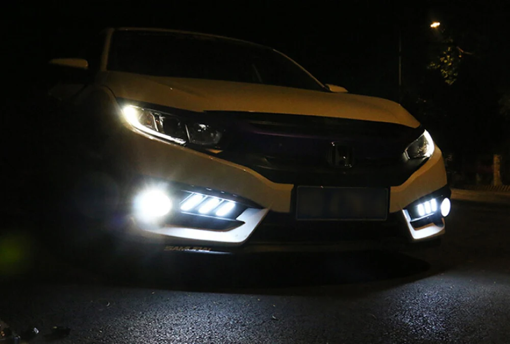 2 шт. H8 H11 светодиодные лампы для противотуманных фар Kia Rio K2 Ceed Sportage Sorento Cerato