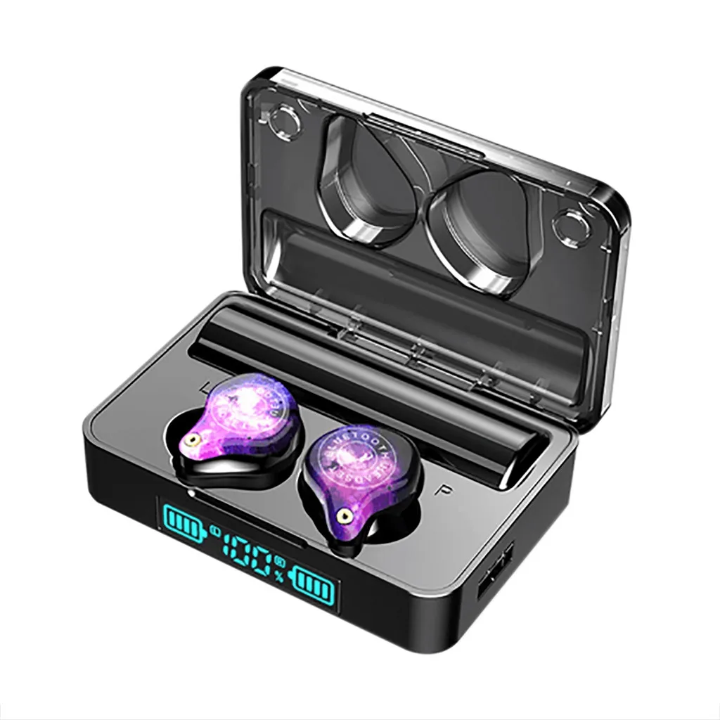 

Aoogoor XS Plus Wireless Bluetooth Earphone With 3600mAh Charging Case Touch Control TWS Bluetooth 5.0 Earphone Wireless Headset